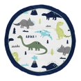 thumbnail image 1 of Sweet Jojo Designs Blue and Green Dino Playmat Tummy Time Baby and Infant Play Mat for Mod Dinosaur Collection, 1 of 4