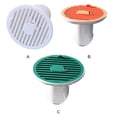 thumbnail image 3 of Kearding Drenaje magnético de alta calidad de 2 piezas No más preocupaciones por el reflujo Sello hermético Cierre automático magnético Accesorios de baño Naranja, 3 of 6