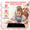 thumbnail image 5 of Decute LCD Writing Tablet with Stylus, 15in Pink Erasable Toddlers Doodle Board Toys for Kids Gifts, 5 of 5