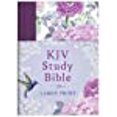 thumbnail image 1 of KJV Study Bible - Large Print [Hummingbird Lilacs], 1 of 2