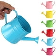 thumbnail image 5 of OIUR Metal Watering Can for Indoor Plants Wide Opening Watering Can Rustic Flower Arrangement Vase with Handle for Balcony Office Living Room, 5 of 7