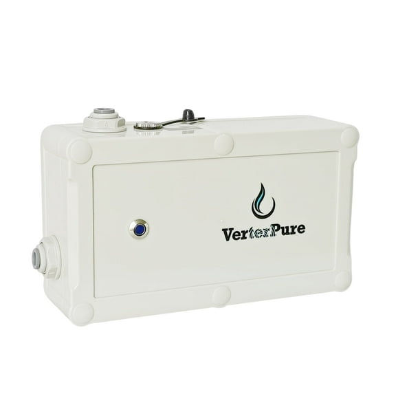 VerterPure VP2 Mini UV-C LED Ultraviolet Freshwater Filter Purifier, Automatic Shut Off, 0.52GPM