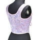 thumbnail image 5 of Faja moldeadora de cintura para mujer, con estampado de corte, tirantes ajustables para los hombros, sin mangas, de poliéster, 5 of 8