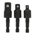 thumbnail image 1 of Miangastore Power Drill Sockets Adapter Sets Black 1 Set 2.28X0.59X0.59 Inch, 1 of 8