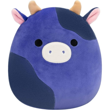 Squishmallows Original 8-Inch Ingred Purple and Black Spotted Cow - Official Jazwares Plush (Little)