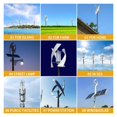 thumbnail image 3 of Vertical Axis Maglev Wind Turbine Generator 1000w 24v 48v 3 Blades Free Energy For Homeuse Windmills Low RPM ,Widely Use, 3 of 6