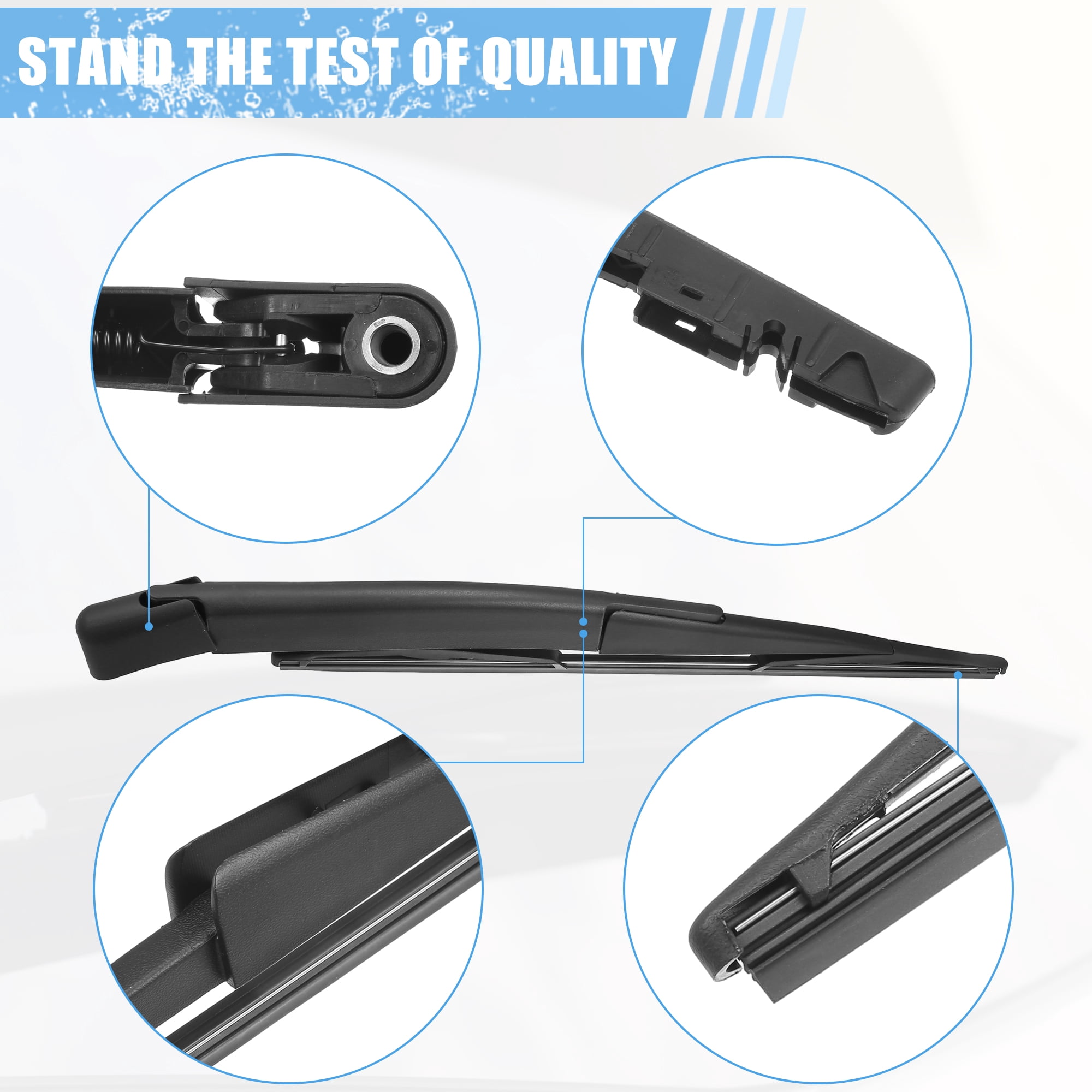 Unique Bargains Rear Wiper Blade Arm Set for Ford Expedition and for Lincoln Navigator