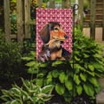 thumbnail image 2 of Carolines Treasures LH9166-FLAG-PARENT Dachshund Hearts Love and Valentines Day Portrait Flag  multicolor, 2 of 2