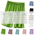 thumbnail image 7 of Diufon Womens Sleep Shorts Soft Comfy Elastic High Waist Wide Leg Loose Shorts Casual Ruffle Hem Pajama Shorts, 7 of 7