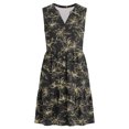 thumbnail image 5 of TaTaai Women Casual Random Print V-Neck Sleeveless Button Long Dress Lightweight Breathable Beach Style for Spring Summer Daily Vacation Outfit Gift, 5 of 7