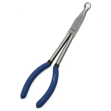 Blue Plug Wires - Blue silver Tone Metal Nonslip Handgrip Spark Plug Wire Puller Remover Pliers