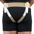 thumbnail image 2 of OTC Lightweight Beige Hernia Support, Beige, Small, 2 of 5