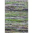 thumbnail image 2 of Addison Rugs Chantille Indoor/Outdoor Transitional Stripes Green Machine Washable Rectangle Rug, 8' x 10', 2 of 8