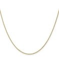 thumbnail image 2 of Auriga Fine Jewelry 14K Yellow Gold 1.2 mm Diamond-cut Cable Chain Necklace for Women 14", 2 of 6
