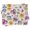 Pansy, variant on Spring Summer Floral Flower Placemats Set of 4, Watercolor Pansy Leaves Dining Place Mats Table Decor, Seasonal Home Kitchen Decoration 12 x 18 Inch