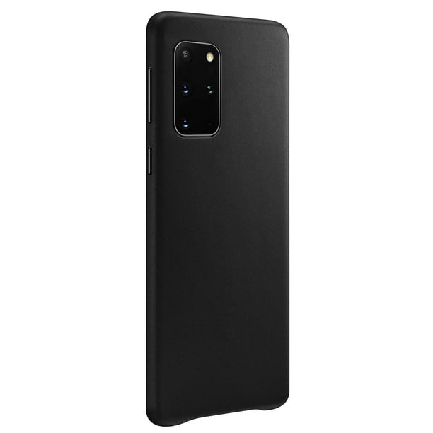 Funda de piel negra para Samsung Galaxy S20+ 5G