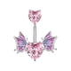 thumbnail image 4 of Joyería para piercings Elegantes accesorios de joyería para piercings corporales de acero inoxidable para Anillo en el ombligo, 4 of 9