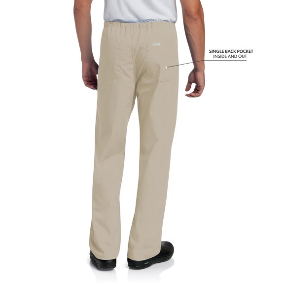 Landau Unisex Essentials Classic Relaxed Fit Breathable Fade Resistant 1 Pocket Pull On Basic Pull On Scrub, Style 7602