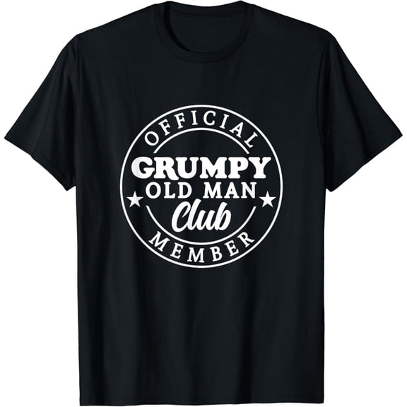 Mens Grumpy Old Man Club T-Shirt