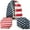 Stars&Stripes, variant on TOYSHARING Cornhole Bags Set Regulation: Professional Corn Hole Bean Beanbags Game(Set of 8)