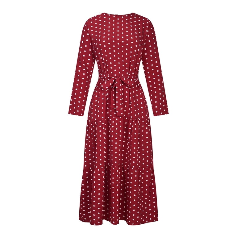 modest ankle length dresses A-Line Modest Maxi Dress