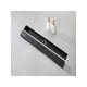 thumbnail image 2 of 28 Inches Linear Shower Drain with Removable Quadrato Pattern Grate, 304 Stainless Shower Drain Included Hair Strainer and Leveling Feet, 2 of 5