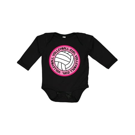 

Inktastic Volleyball Girl Girls Long Sleeve Baby Bodysuit