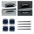 thumbnail image 1 of Calcomanías para manijas de puertas de automóviles, calcomanías protectoras para manijas de puertas con tiras reflectantes para vehículos , 8PCS Macarena Pegatinas de mango, 1 of 8