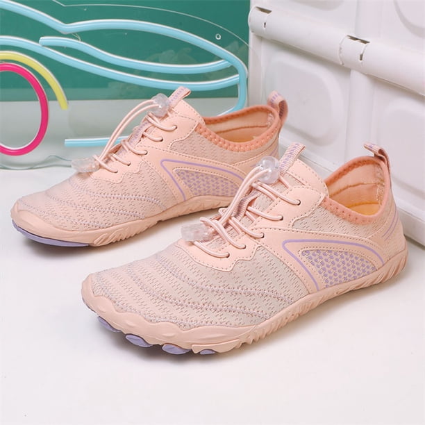 Zapatos de agua unisex descalzos zapatos de playa sin resbalón zapatos casuales de vadeo de zapatillas de gimnasia transpirable para deportes acuáticos