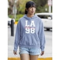 thumbnail image 2 of Los Angeles 98 Hoodie Women -Image by Shutterstock, Female 5X-Large, 2 of 4