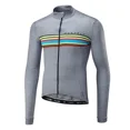 thumbnail image 3 of MORVELO 2018 Ropa de ciclismo de primavera Jersey de ciclismo de manga larga Ropa de carrera de bicicleta de carretera colorida Camiseta deportiva Camisa de ciclismo, 3 of 5