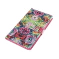 thumbnail image 1 of yuksok PU Leather Mini Colorful Wallet 96 Pockets for Plain writing flower, 1 of 7