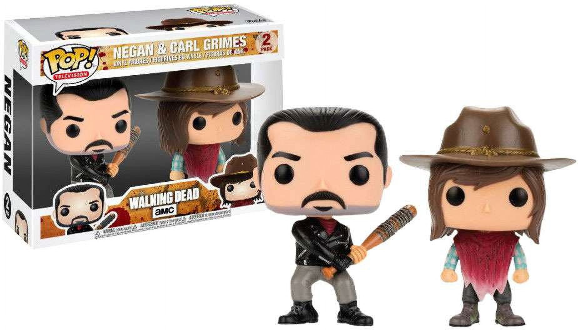 Funko Pop! Television #97 Carl Grimes Bloody The Walking Dead 7  display picture 1