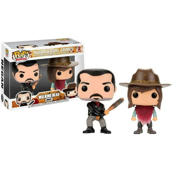 Walking Dead Funko POP! TV Negan & Carl Grimes Vinyl Figure