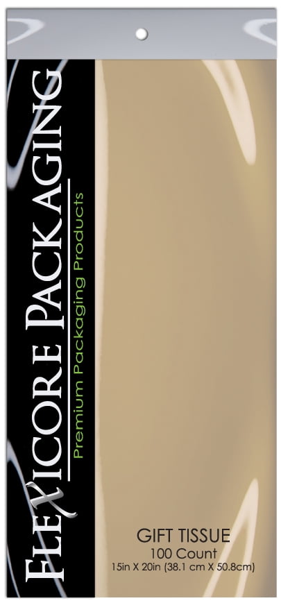 Desert Tan Gift Wrap Tissue Paper 15in X 20in - 100 Sheets