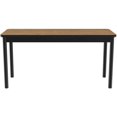 thumbnail image 3 of Correll 24"W x 48"D Deluxe High Pressure Library Table in Medium Oak, 3 of 5