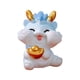thumbnail image 1 of Adorno del Coche del Año del Dragón - Figurita de muñeca dragón con accesorios de joyería para decoración de escritorio, 1 of 2