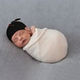 thumbnail image 6 of Picia Colorful Betta Fish Printed Preemie Hats for Baby Girls Cotton Premature Knot Hats Newborn Hospital Cap Warm Knot Beanie Nicu for Preemie Girls and Boys, 6 of 6