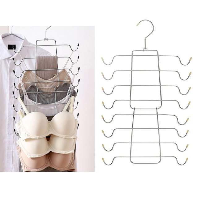Tank Top Er Organizador Armario Plegable Ers Armario Organizador Ers para Camisetas Sin Mangas Trajes de Baño , Beige BLESIY Percha para pantalones