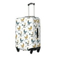 thumbnail image 2 of Daiia Farm Roosters Luggage Cover, Thickened Washable Travel Luggage Covers, Elastic Unique Baggage Covers for 18-20 inch Luggage-X-Large, 2 of 9