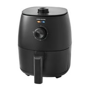 Mainstays 2.2 Quart Compact Air Fryer, Non-Stick, Dishwasher Safe Basket, 1150W, Black,Height of 10.43 in, Depth of 10.39 in, Width of 8.43 in