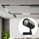 thumbnail image 5 of Cabezal de lámpara de riel LED COB Aluminio ajustable 40W de tejado Lámpara de riel de lámpara de riel para tienda de ropa Tienda Hotel Sala de Luz blanca negra Yinane  foco de pista, 5 of 8
