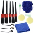 thumbnail image 3 of Nettoyant de Roue de Voiture, Kit de Brosses de Détail Portable pour Climatiseur Extérieur Intérieur Automobile, 3 of 8
