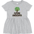 thumbnail image 3 of Inktastic Future Landscaper Horticulture Specialist Girls Baby Dress, 3 of 5