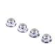 thumbnail image 3 of 4 tuercas de bloqueo de rueda de aluminio para coche RC 1/10 Axial SCX10 Crawler (plata), 3 of 6