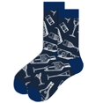 thumbnail image 1 of Chaussettes Géométriques pour Adultes Hommes et Femmes, Chaussettes de Rue, Chaussettes d'Astronaute, 1 of 2