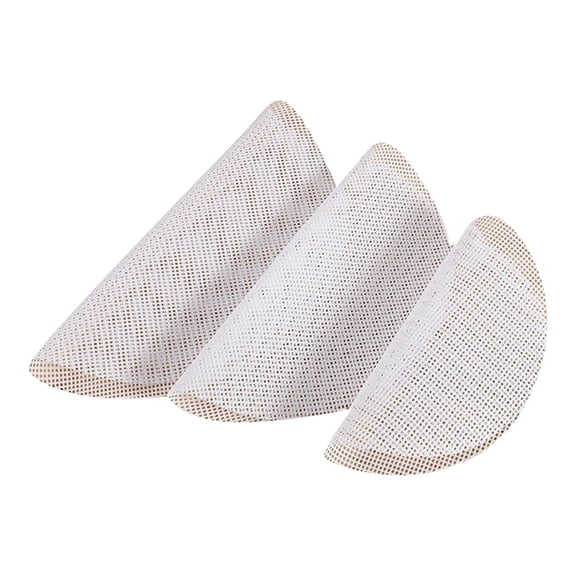 3PC Steamer Basket Liner Pad,11.8 inch Diameter Round for Bamboo Steamer Cooking