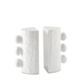 thumbnail image 3 of Regina Andrew 20-1651WT Sanya 9.5" Wide Bookend Set - White, 3 of 5