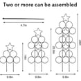 thumbnail image 2 of Metal Plants Climbing Trellis Wrought Iron Bonsai Plant Support Holder, 2 of 4