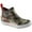 Grunge Camo, variant on Men’s 4.5" Waterproof Fishing Deck Boots Anti-Slip Rubber Ankle Boots Rain Shoes for Boating Gardening Working